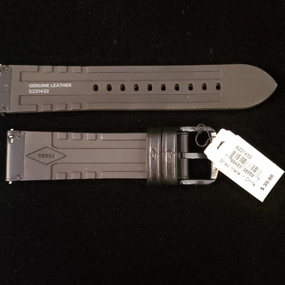 Mens fossil watch strap